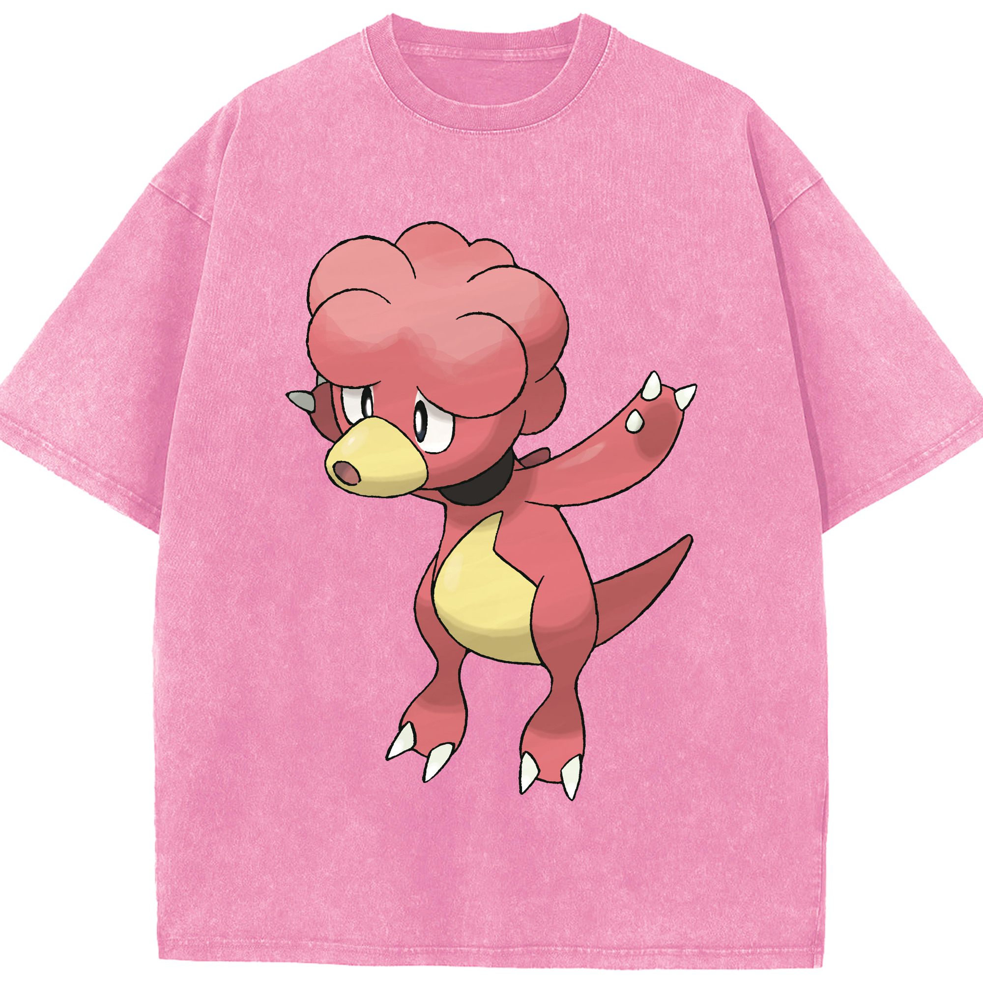 （画像用） ポケットモンスター Pokémon 綿100% ヴィンテージ風 半袖Tシャツ（フロントプリント）